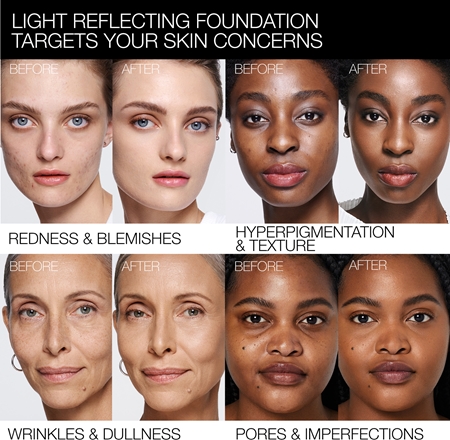 NARS Light Reflecting™ Foundation λαμπρυντικό μεικ απ για φυσική εμφάνιση