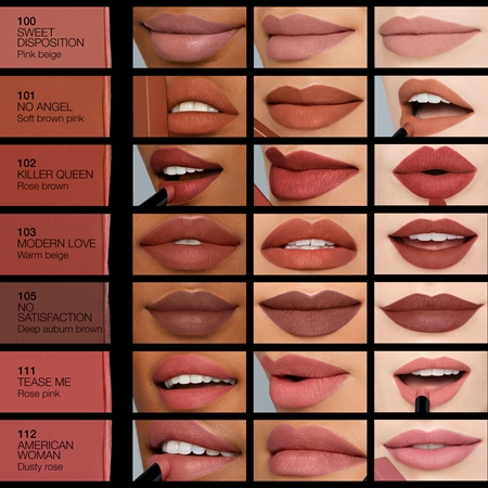 NARS Powermatte Lipstick dlouhotrvající rtěnka s matným efektem