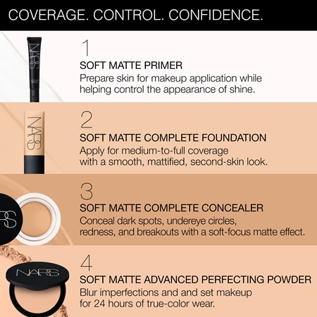 NARS SOFT MATTE POWDER matující pudr