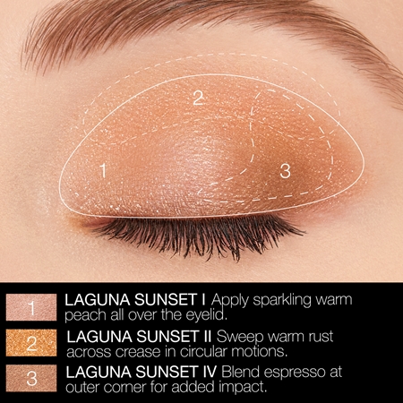 NARS Eyeshadow QUAD paletka očných tieňov