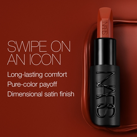 NARS Explicit Lipstick saténový rúž
