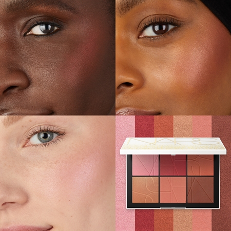 NARS HOLIDAY COLLECTION ALL THAT GLITTERS LIGHT REFLECTING CHEEK PALETTE Palette für das komplette Gesicht