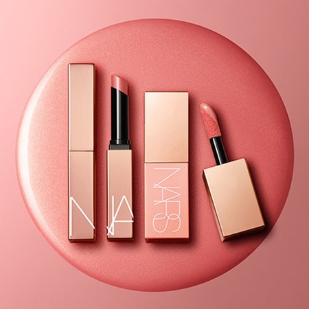 NARS MINI HOLIDAY COLLECTION ORGASM AFTERGLOW LIPSTICK & MINI LIQUID BLUSH DUO Geschenkset für Lippen und Wangen
