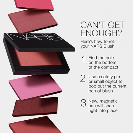 NARS MINI NEW Blush long-lasting blusher mini