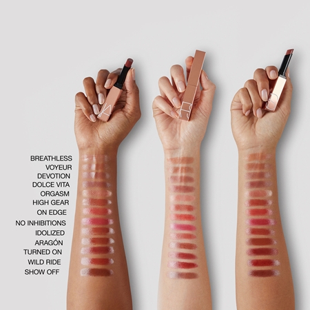 NARS AFTERGLOW SENSUAL SHINE LIPSTICK hydratační rtěnka
