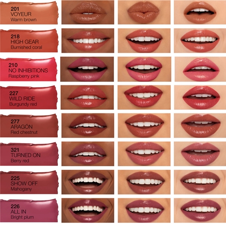 NARS AFTERGLOW SENSUAL SHINE LIPSTICK hydratační rtěnka