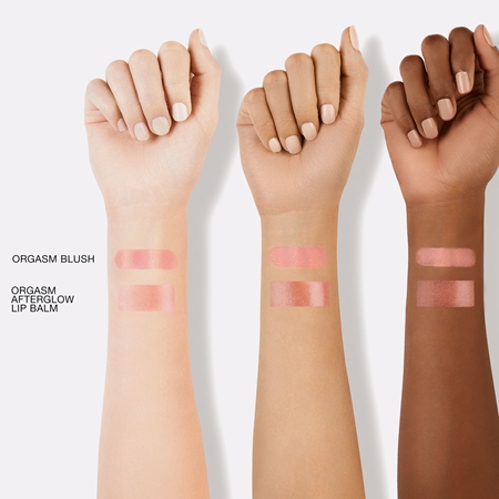 NARS MINI BLUSH & LIP BALM SET Limited Edition ajándékszett az arcra és a szájra árnyalat Orgasm