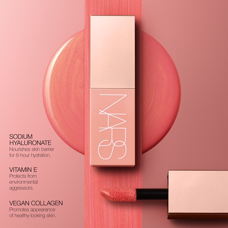 NARS AFTERGLOW LIQUID BLUSH tekutá tvářenka pro zářivý vzhled pleti