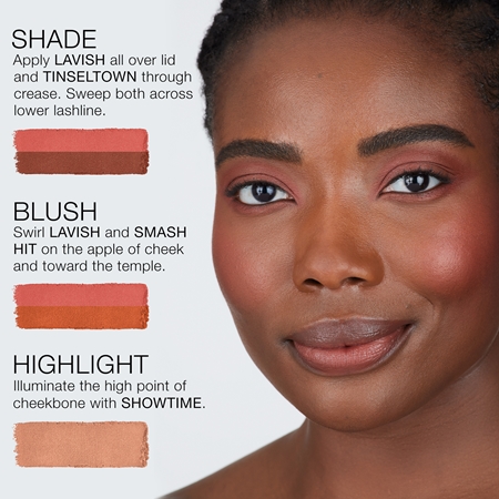 NARS Pure Luxury Light Reflecting Cheek & Eye Palette palette fards à paupières et blush