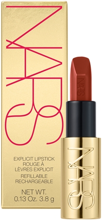 NARS Explicit Lipstick Ultimate Luxury saténový rúž