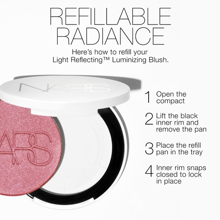 NARS Light Reflecting™ Luminizig Blush illuminating blusher