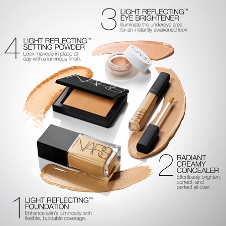 NARS Light Reflecting Foundation Uppljusande foundation för ett naturligt utseende