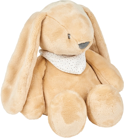 NATTOU Sleepy Bunny Pale Brown usínáček se senzorem pláče