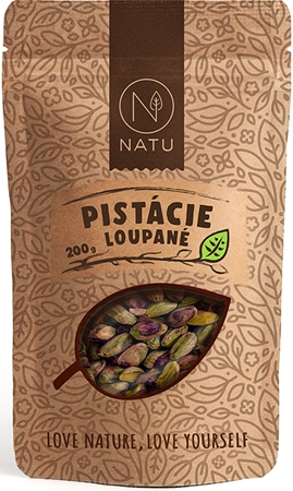 NATU Pistácie loupané ořechy natural