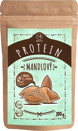 NATU Mandľový proteín BIO vegánsky proteín v BIO kvalite