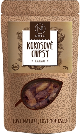 NATU Kokosové chipsy BIO kokosové chipsy v BIO kvalitě