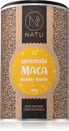 NATU Superkaša MACA s morušou a banánom bezlepková kaša