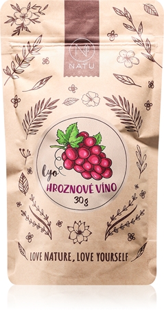 NATU Lyofilizované hrozno mrazom sušené ovocie
