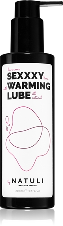 NATULI SEXXXY Warming Lube lubrikační gel