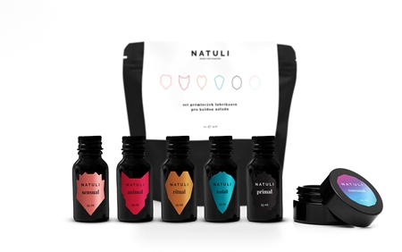 NATULI PREMIUM 6 x 15 ml set di gel lubrificanti