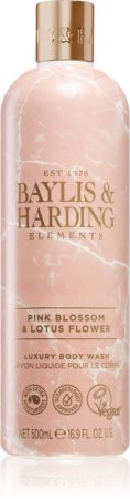 Baylis & Harding Elements Pink Blossom & Lotus Flower luxusní sprchový gel