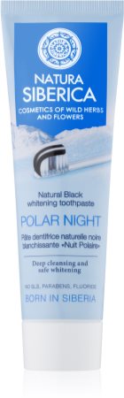 Natura Siberica Polar Night fekete fogfehérítő fogkrém