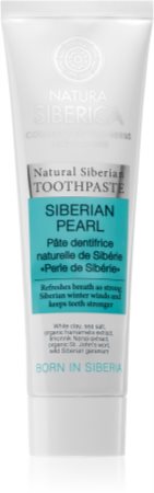 Natura Siberica Natural Siberian Siberian Pearl Whitening tandpasta voor een frisse adem