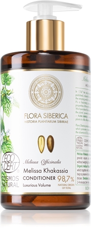 Natura Siberica Flora Siberica Melissa Khakassia балсам за обем и фиксация
