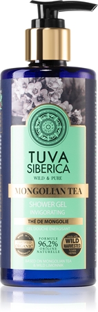 Natura Siberica Tuva Siberica Mongolian Tea gel de duche refrescante |  