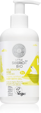 Natura Siberica Little Siberica BIO Badegel til børn fra fødslen