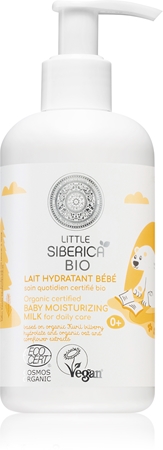 Natura Siberica Little Siberica BIO hidratáló tej gyermekeknek születéstől kezdődően