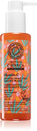 Natura Siberica Oblepikha C-Berrica maschera rivitalizzante effetto scrub
