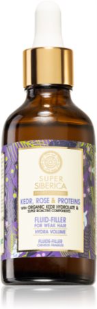 Natura Siberica Kedr, Rose & Protein sérum nourrissant pour cheveux affaiblis