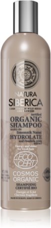 Natura Siberica Limonnik Nanai shampoing énergisant pour cheveux fins, clairsemés et fragilisés
