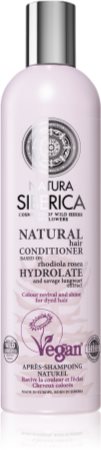 Natura Siberica Rhodiola Rosea après-shampoing rénovateur de couleur pour cheveux abîmés et colorés