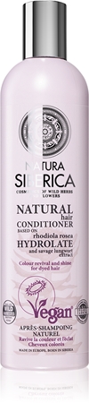 Natura Siberica Rhodiola Rosea balsam cu efect de intensificare a culorii pentru par deteriorat si vopsit