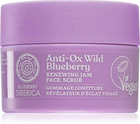 Natura Siberica Anti-Ox Wild Blueberry obnovující peeling na obličej