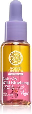 Natura Siberica Anti-Ox Wild Blueberry sérum facial renovador