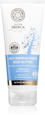 Natura Siberica Active Organics telové maslo proti celulitíde