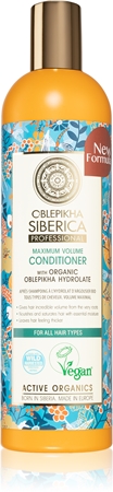 Natura Siberica Oblepikha (Sea-Buckthorn) kondicionér pro maximální objem vlasů
