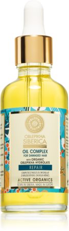 Natura Siberica Oblepikha (Sea-Buckthorn) olej pro péči o poškozené vlasy