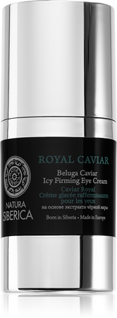 Natura Siberica Royal Caviar crema reafirmante para contorno de ojos con caviar