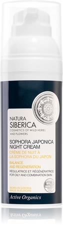 Natura Siberica Sophora Japonica crema regeneradora de día para pieles grasas y mixtas