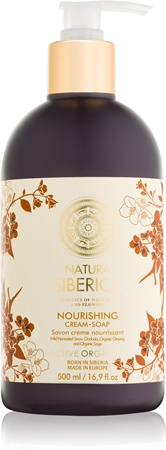 Natura Siberica Active Organics krémové mýdlo