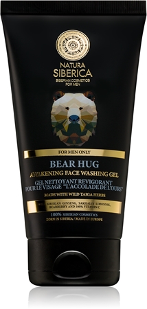 Natura Siberica For Men Only osvěžující čisticí pleťový gel