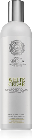 Natura Siberica Copenhagen White Cedar sampon a dús hajért minden hajtípusra