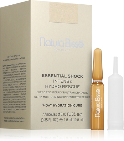 Natura Bissé Essential Shock Intense Hydro Rescue ampoules régénération intense du visage pour un effet naturel