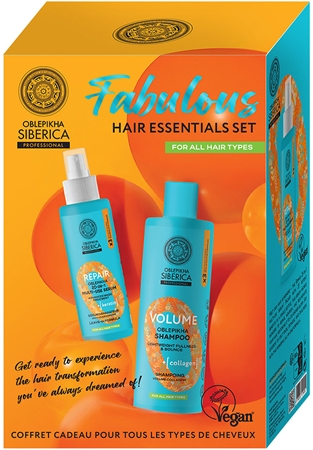 Natura Siberica Oblepikha Siberica Fabulous Hair Essentials Set Gift Set for hair