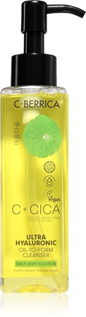 Natura Siberica C-Berrica Ultra Hyaluronic reinigendes Schaum-Öl