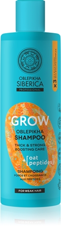 Natura Siberica Oblepikha Siberica Grow Energising Shampoo for hair growth stimulation